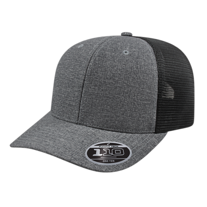 Flexfit 110® Mélange Trucker Mesh Back Cap
