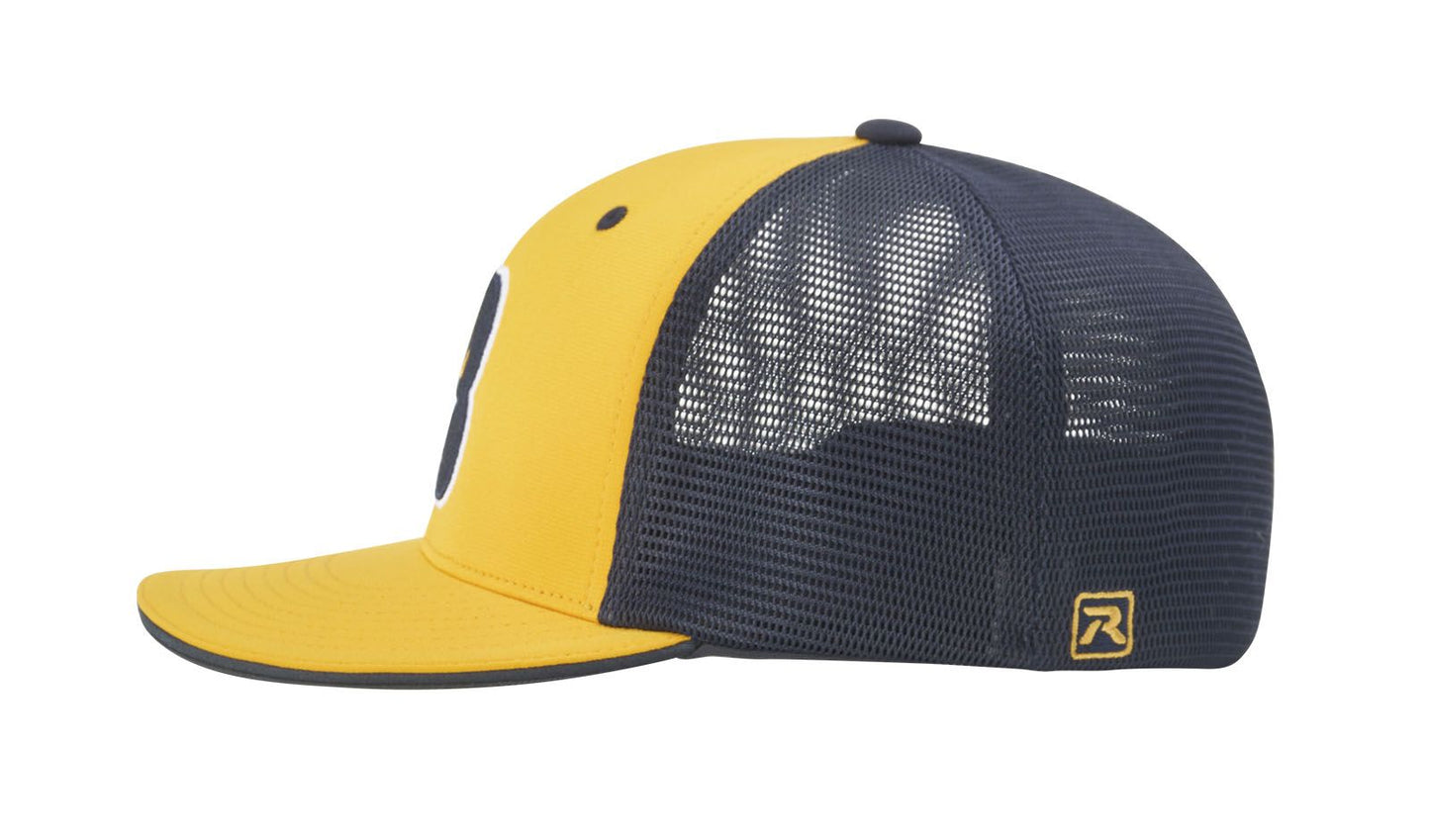 Richardson PTS20MCU Pulse/Mesh Back Flex-Fit Baseball Cap - Left Profile