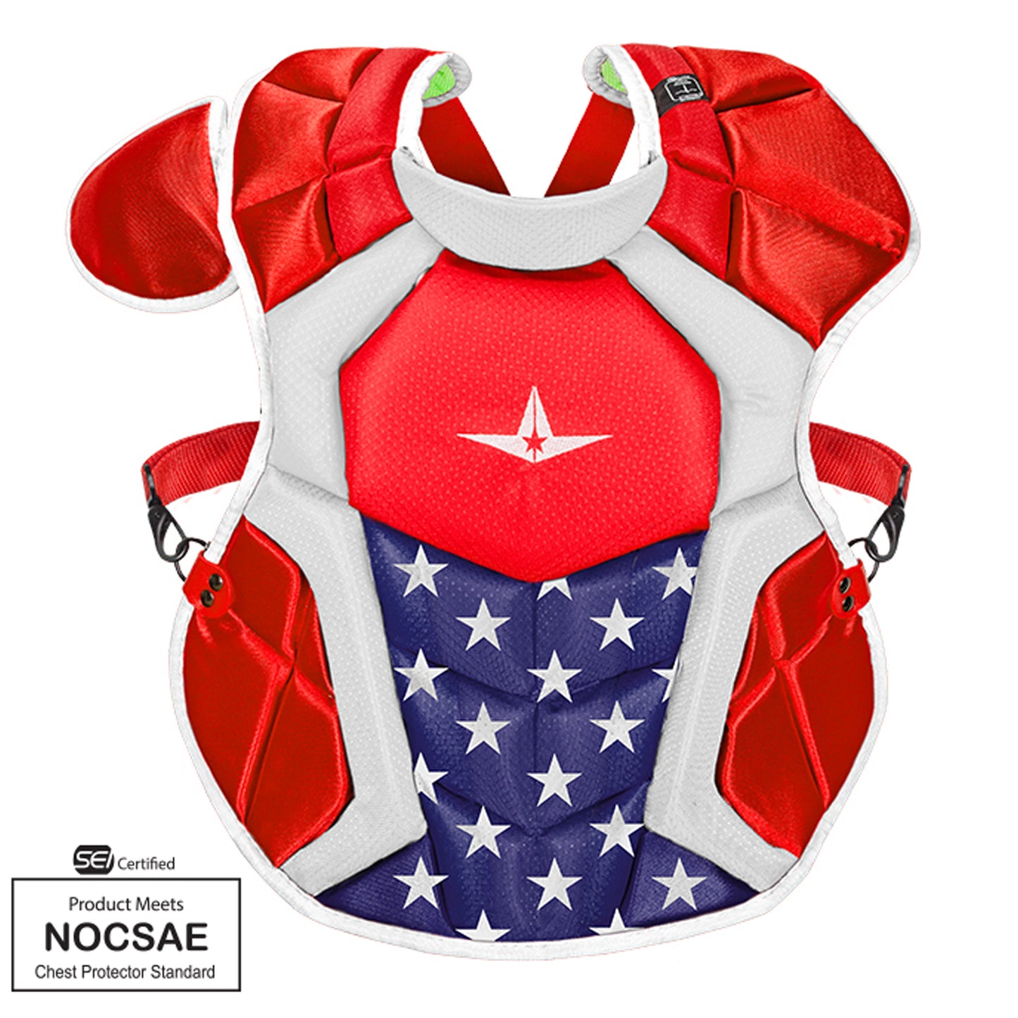 All-Star Sports S7 AXIS™ USA Catchers Gear Set, AGES 12-16, 15.5" - MEETS NOCSAE