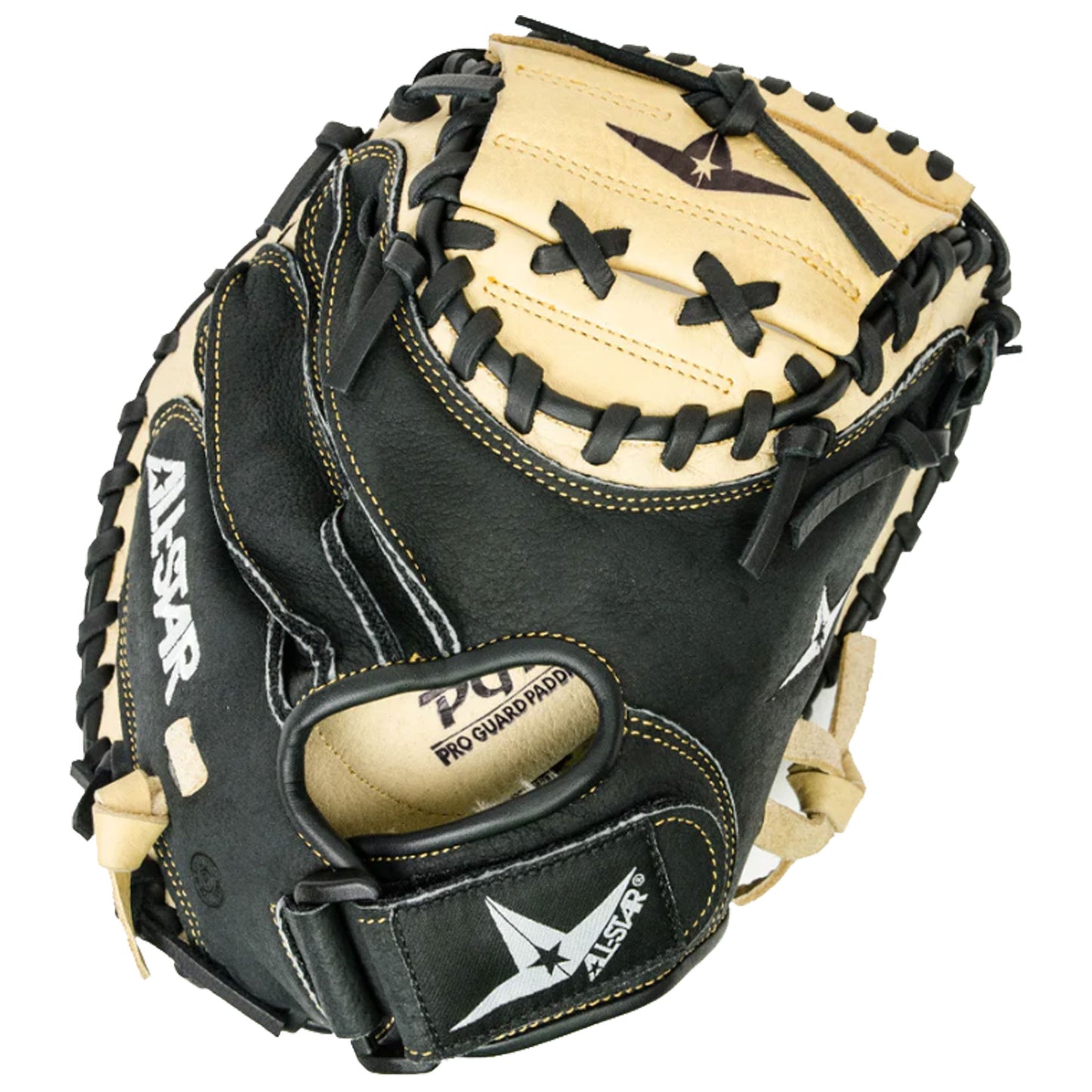 YOUTH COMP CATCHERS MITT BACK SIDE