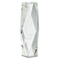 8" Clear Crystal Facet Tower