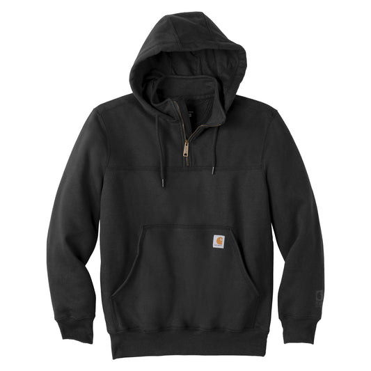 Carhartt Rain Defender Paxton Heavyweight Hooded Zip Mock Sweatshirt