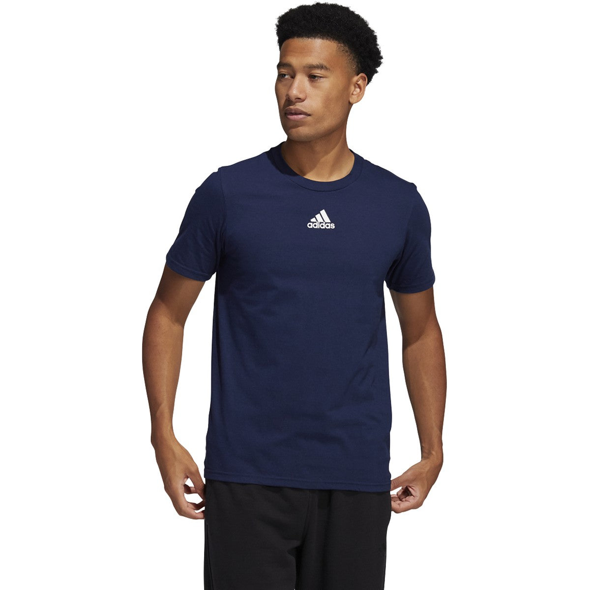 Adidas Amplifier Short Sleeve Tee - Navy