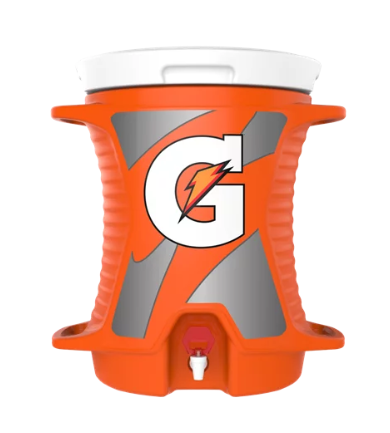 Sideline Cooler Orange 3 gallon cooler