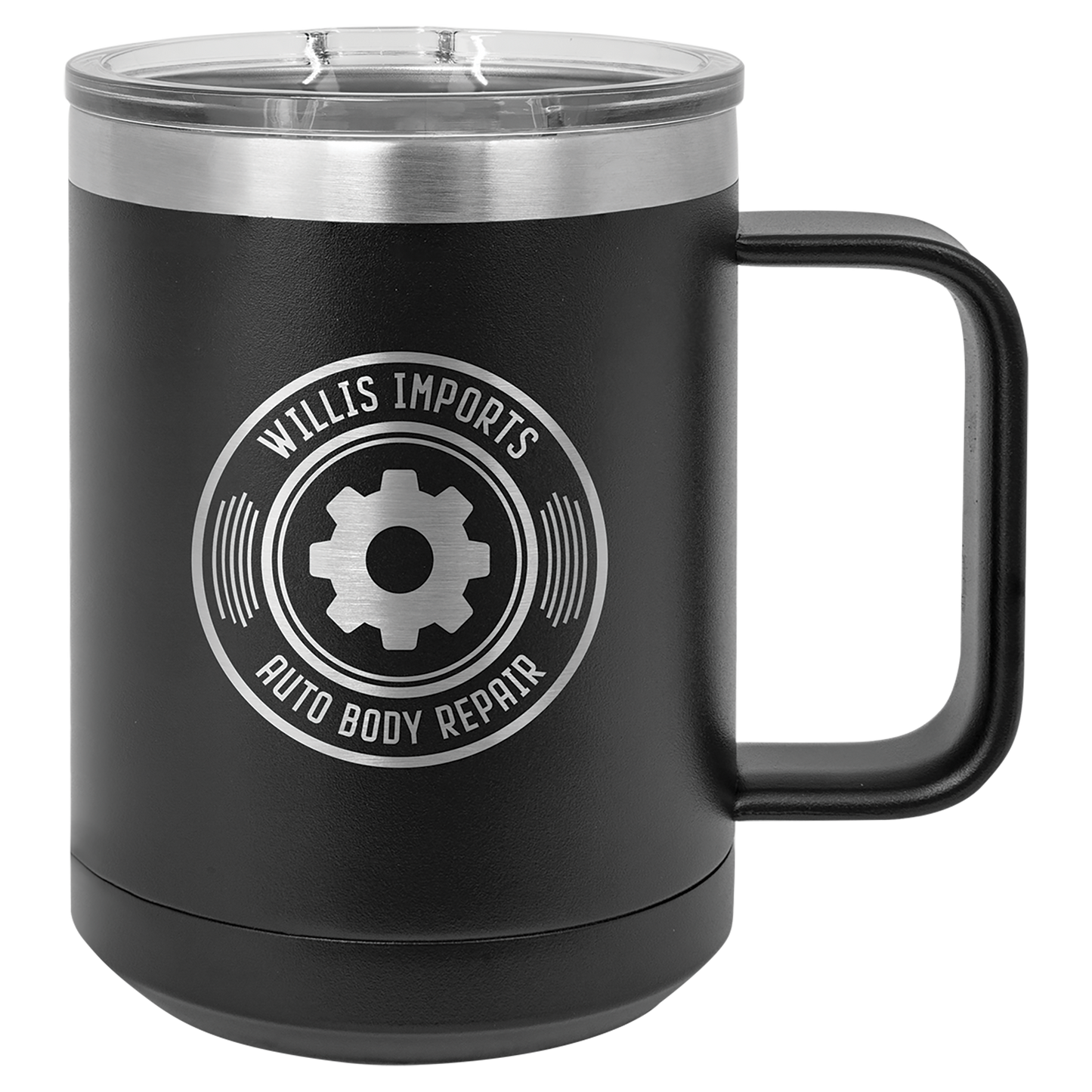 Custom Logo'd - Polar Camel 15 oz. Vacuum Insulated Mug with Slider Lid