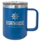 Custom Logo'd - Polar Camel 15 oz. Vacuum Insulated Mug with Slider Lid