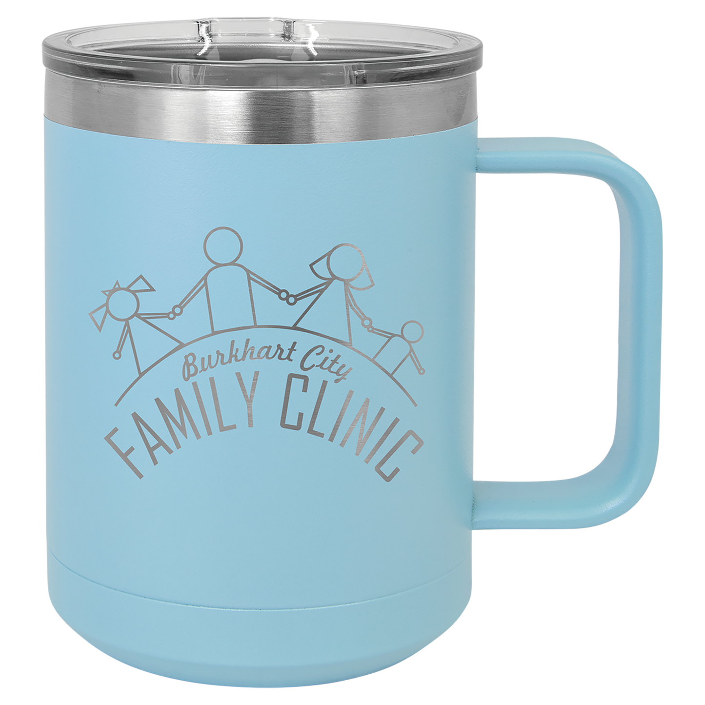 Custom Logo'd - Polar Camel 15 oz. Vacuum Insulated Mug with Slider Lid