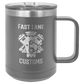 Custom Logo'd - Polar Camel 15 oz. Vacuum Insulated Mug with Slider Lid