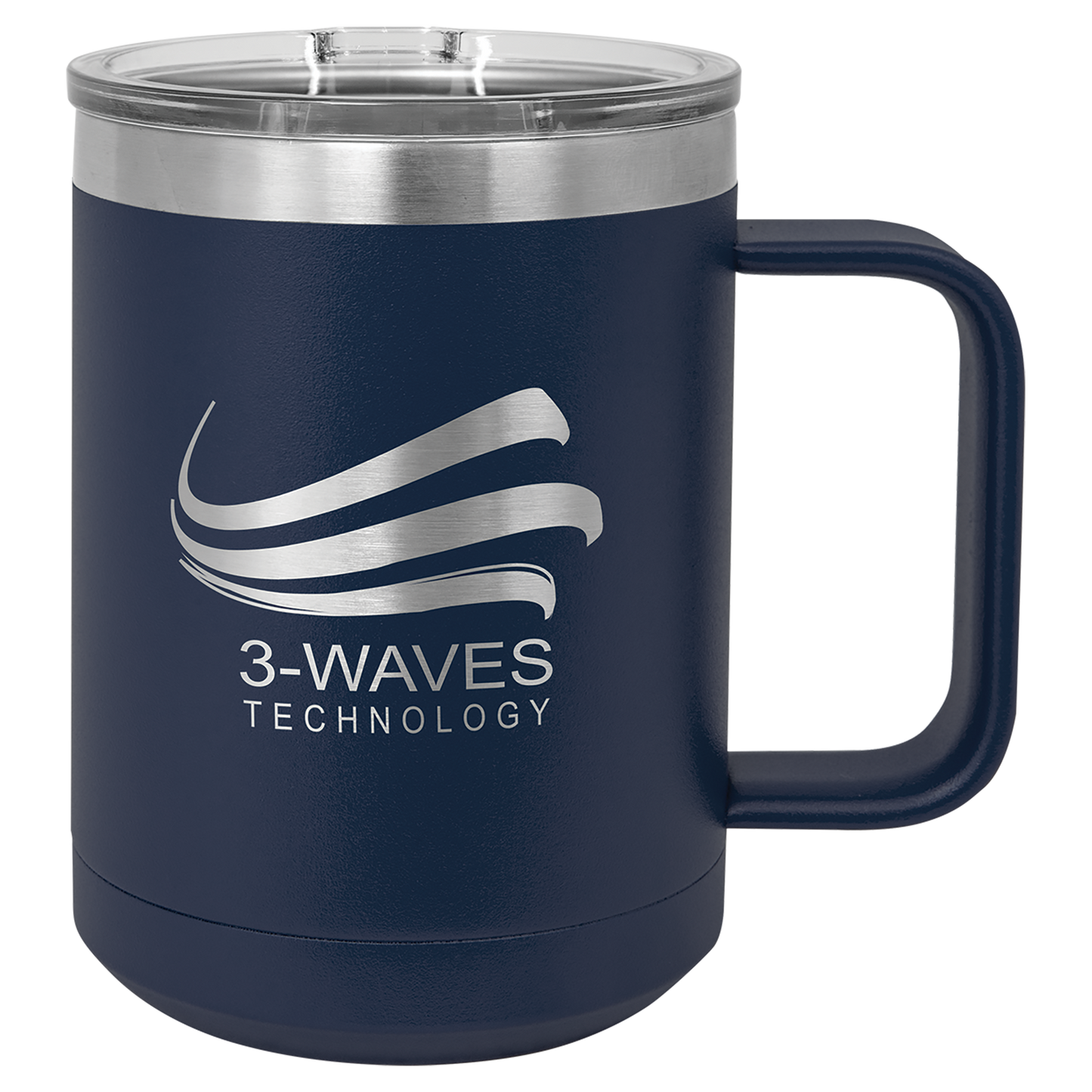 Custom Logo'd - Polar Camel 15 oz. Vacuum Insulated Mug with Slider Lid