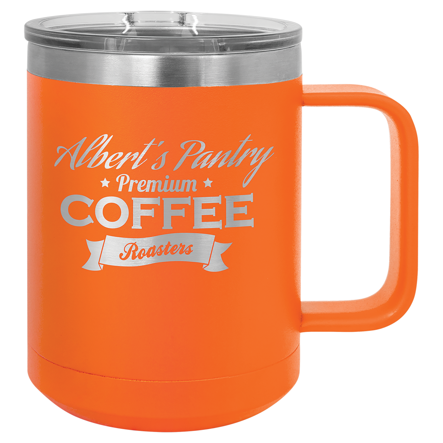 Custom Logo'd - Polar Camel 15 oz. Vacuum Insulated Mug with Slider Lid