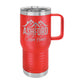 Polar Camel 20 oz. Vacuum Insulated Travel Mug with Slider Lid Red