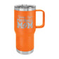 Polar Camel 20 oz. Vacuum Insulated Travel Mug with Slider Lid Orange