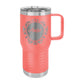 Polar Camel 20 oz. Vacuum Insulated Travel Mug with Slider Lid Coral