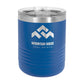 Custom Logo'd - 10 oz. Polar Camel Vacuum Insulated Tumbler w/Clear Lid Royal