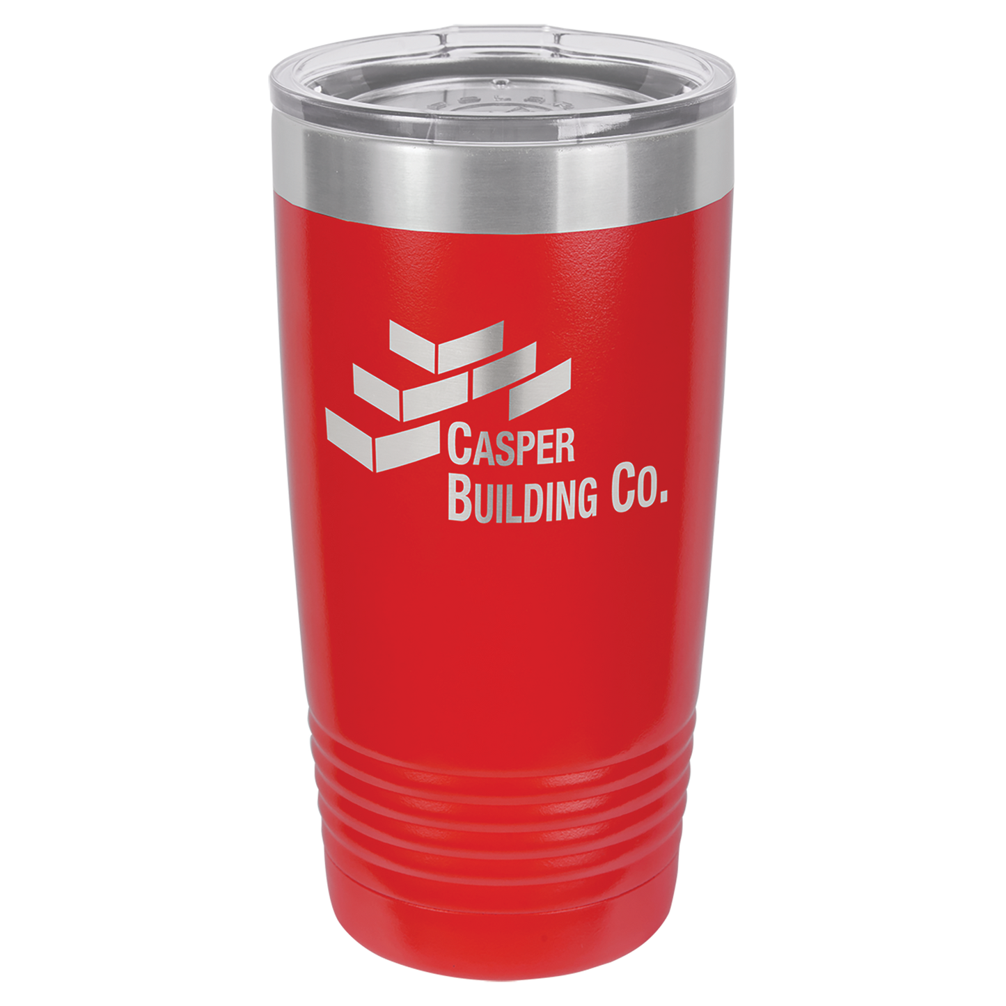 Custom Logo'd - 20 oz. Ringneck Vacuum Insulated Tumbler with Lid