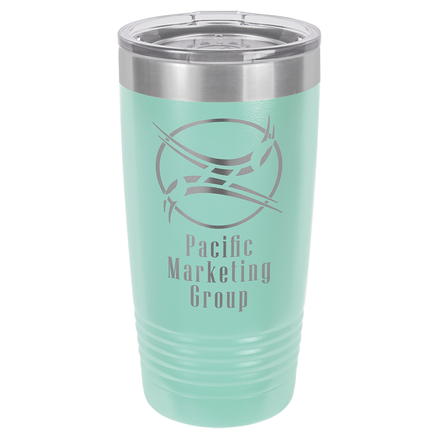 Custom Logo'd - 20 oz. Ringneck Vacuum Insulated Tumbler with Lid