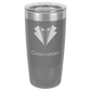 Custom Logo'd - 20 oz. Ringneck Vacuum Insulated Tumbler with Lid