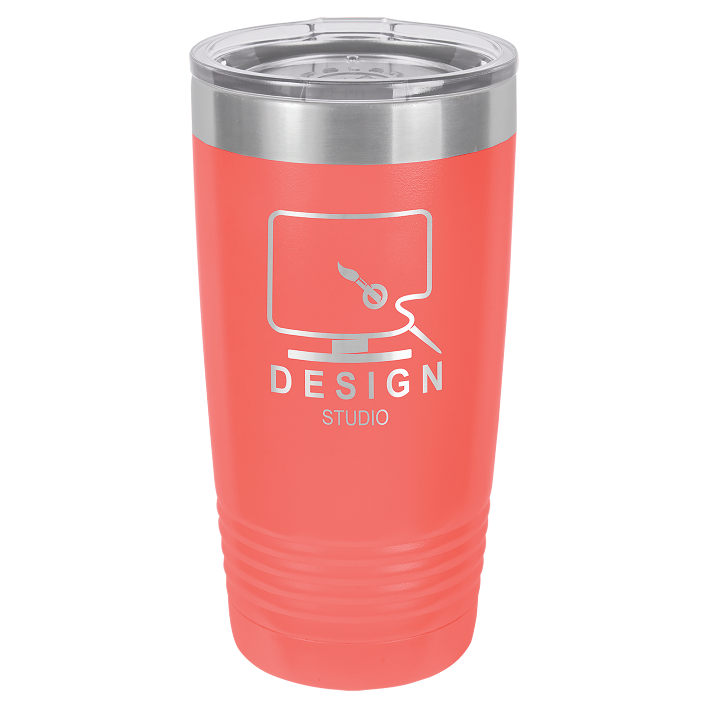 Custom Logo'd - 20 oz. Ringneck Vacuum Insulated Tumbler with Lid