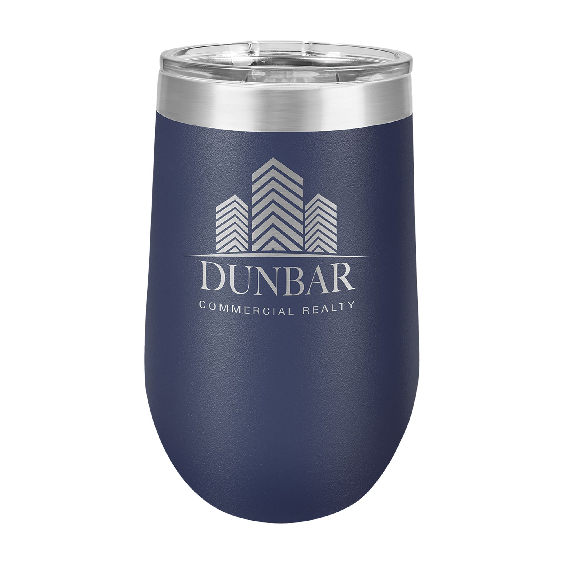 Polar Camel 16 oz. Vacuum Insulated Stemless Wine Tumbler with Lid Navy Blue