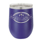 Polar Camel 12 oz. Vacuum Insulated Stemless Wine Tumbler with Lid Purple