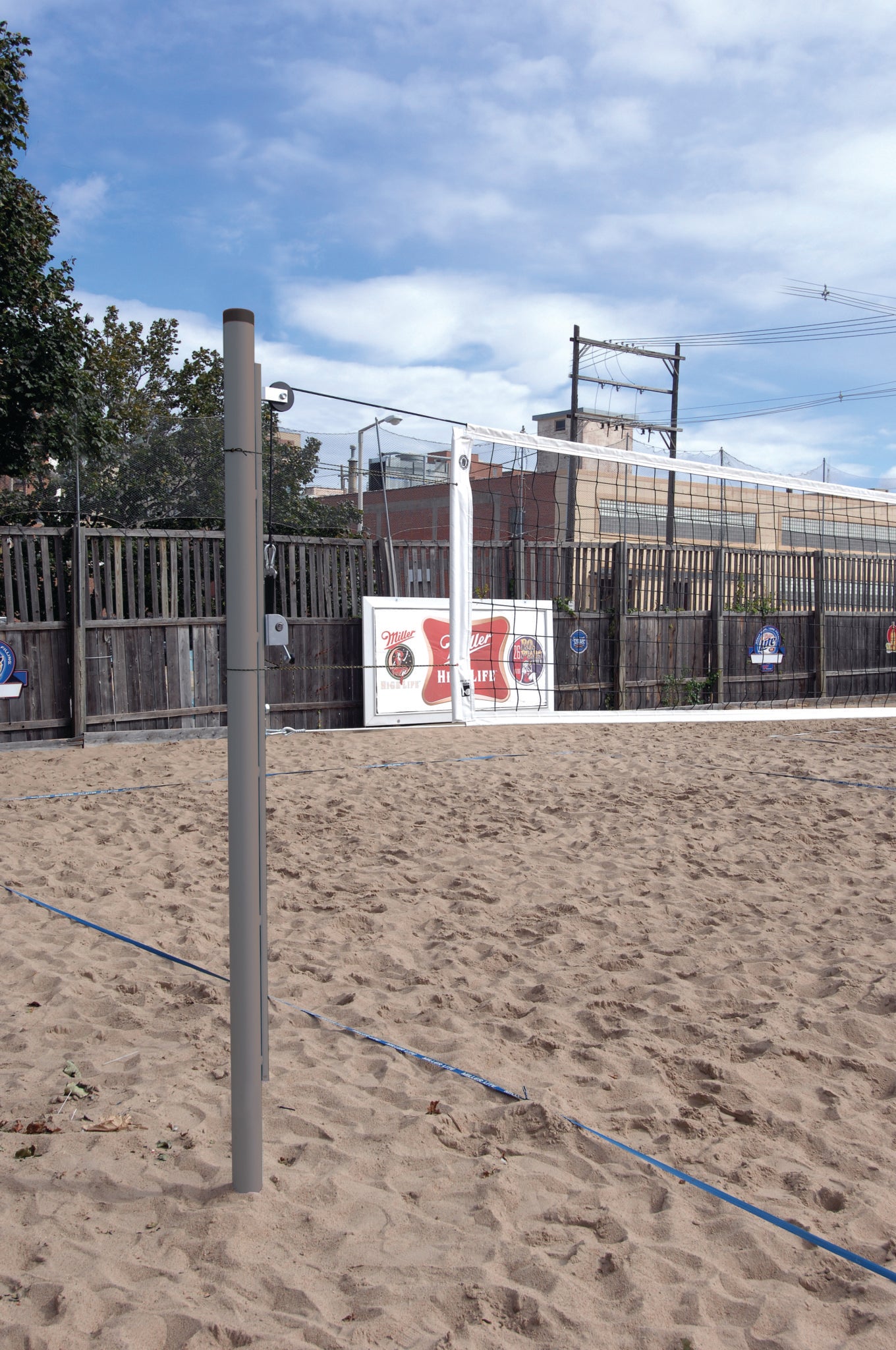 Match Point Recreational Outdoor Volleyball System without Padding