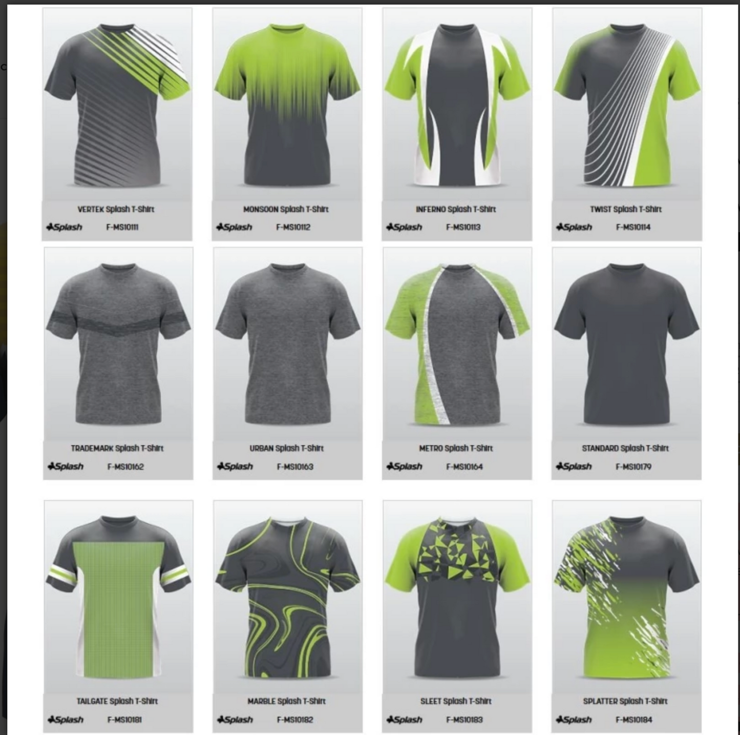 Champro Custom Sublimated Crew Neck Jerseys:  Splash