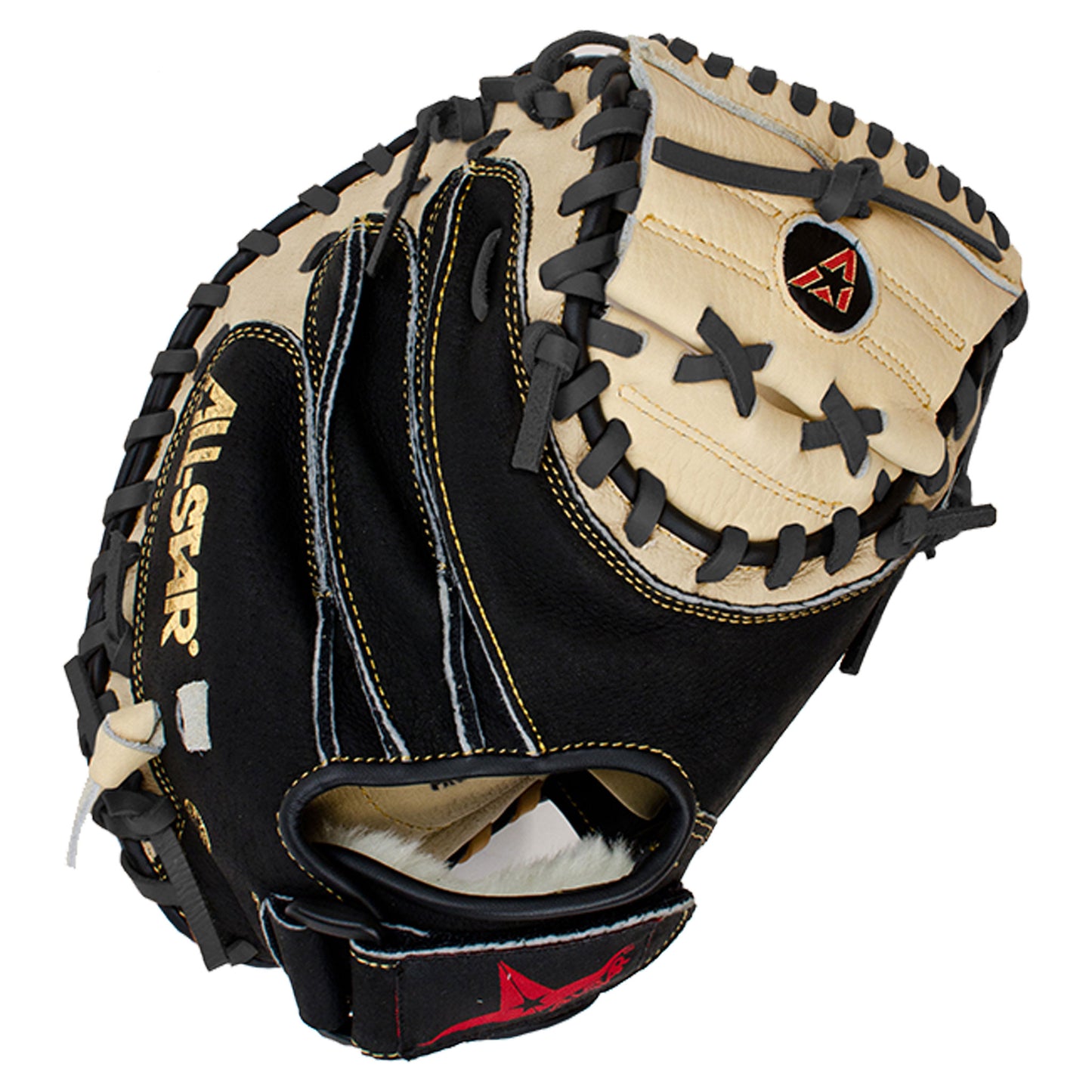 All Star Young Pro Series:  Youth Entry Level Catchers Mitt, 31.5"  - Right Hand Throw