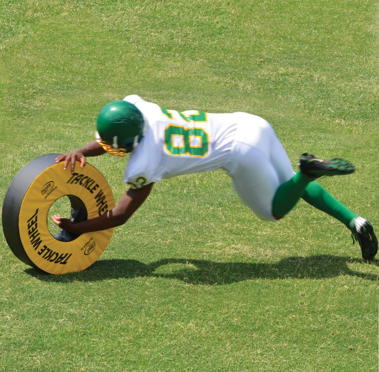 Fisher 28" dia. Football Tackle Wheel