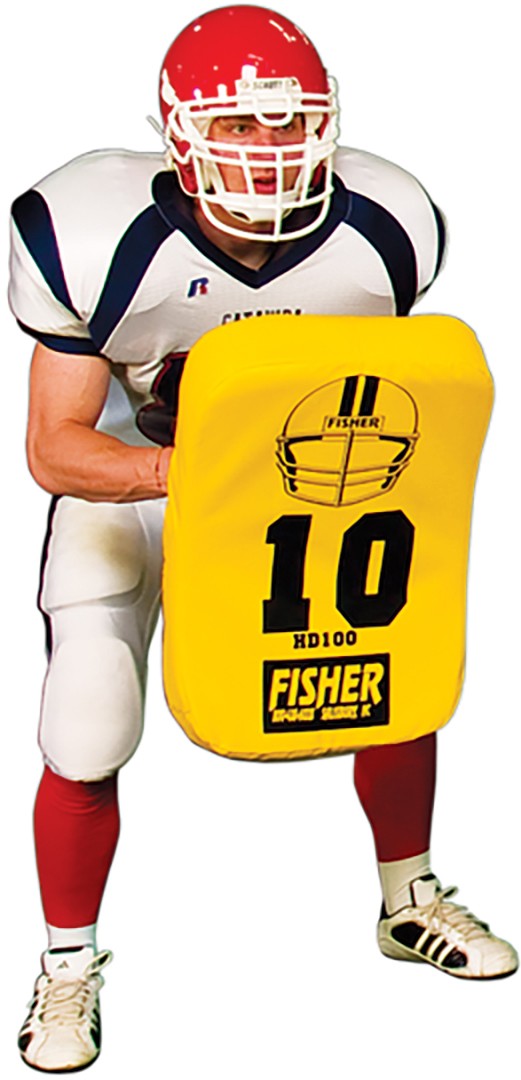 Fisher Curved Football Blocking Body Shield