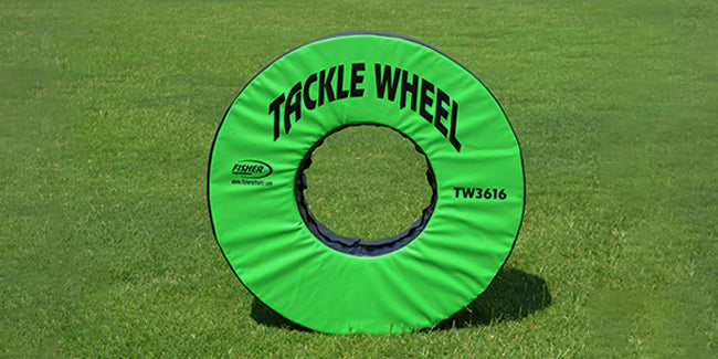 Fisher 36" dia. Football Tackle Wheel